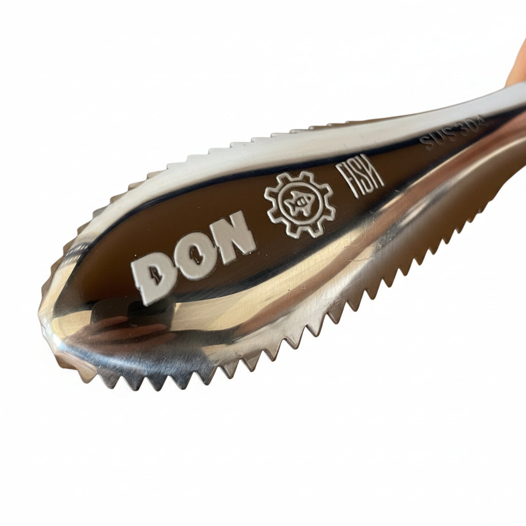 Salt-tough One-piece Stainless Fish Scaler