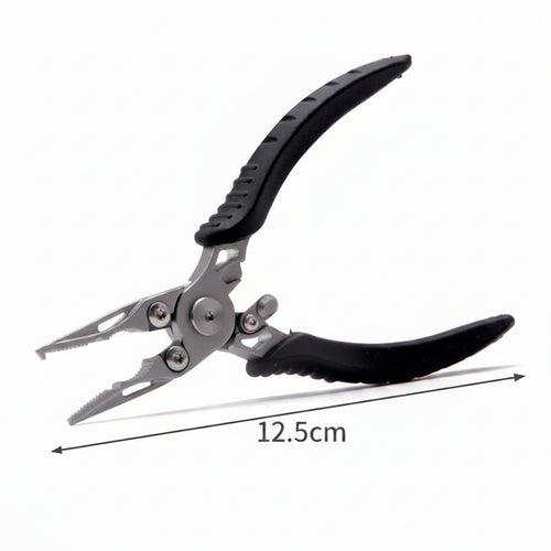 Compact 420 stainless fishing plier 12.5cm — NZ saltwater fishing Don Fish Gear