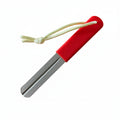 Diamond hook sharpener stone red — keep hooks sharp for NZ fishing Don Fish Gear