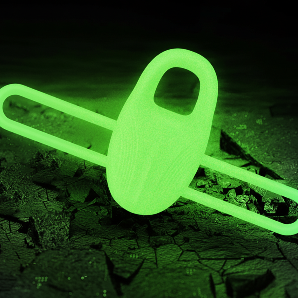 Silicone rod hook keeper for NZ fishing rods. Glowing in dark — Don Fish Gear